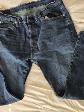 Levi 559 Relaxed Straight Leg Jeans Classic Comfy - Mens 38×30 - Excellent Cond